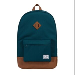 Herschel Supply Company Teal and Brown Classic Backpack